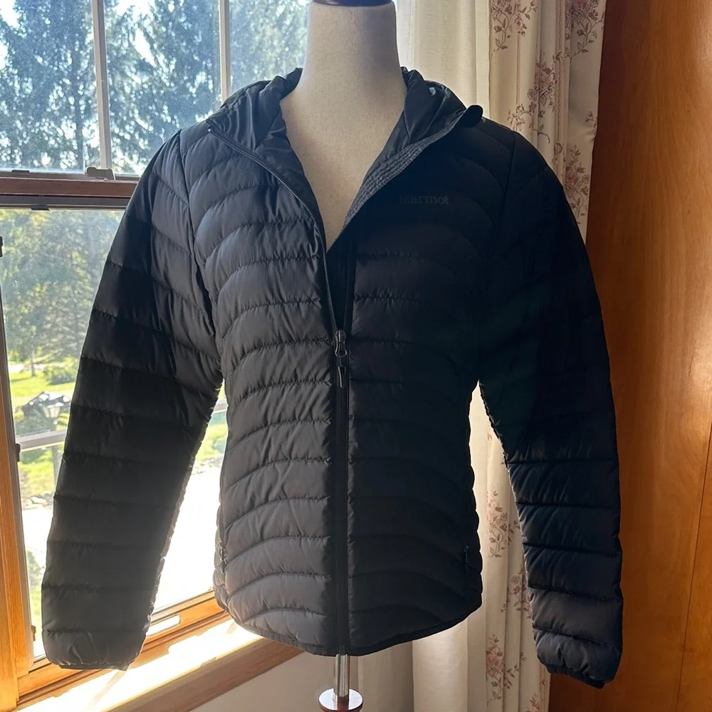 Marmot Charcoal Quilted Jacket (Puffer) - NWT - Small - Picture 3 of 17